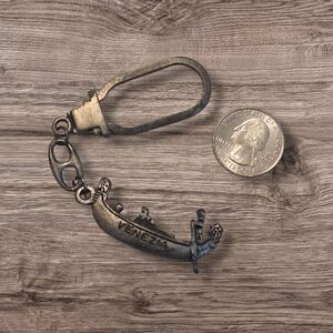 Venetian Gondola Keychain From VENICE SOUVENIOR Vintage